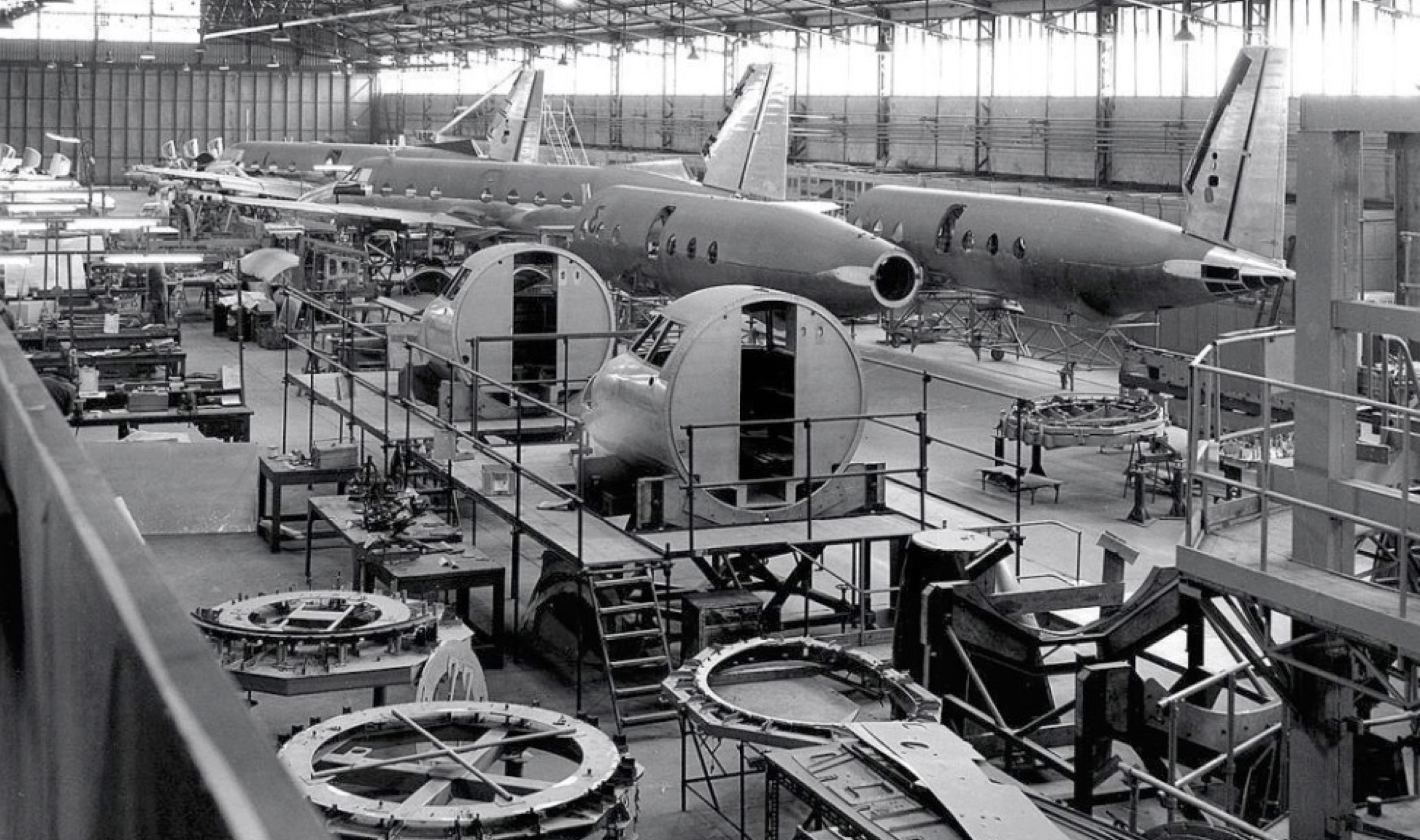 Ligne d'assemble Potez 840